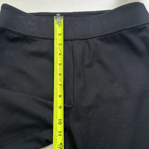 Soft Surroundings Black Pull On Pants Rayon Nylon Blend Womens Size Small - Picture 10 of 12